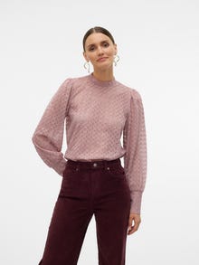 Vero Moda VMBECCA Top -Woodrose - 10302894