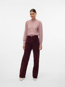 Vero Moda VMBECCA Top -Woodrose - 10302894