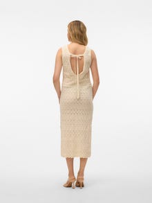 Vero Moda VMBALI Lang kjole -Birch - 10302925
