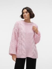 Vero Moda VMSVEA Pullover -Roseate Spoonbill - 10302926