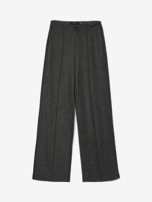Vero Moda VMEVA High rise Trousers -Dark Grey Melange - 10302937