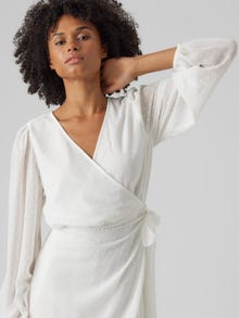 Vero Moda VMWAO Kort klänning -Bright White - 10302939