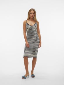 Vero Moda VMMALDIVES Kort kjole -Navy Blazer - 10302944