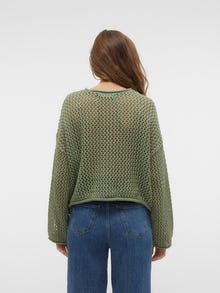 Vero Moda VMSANTORINI Sweter -Hedge Green - 10302947