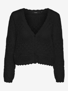 Vero Moda VMAMALFI Knit Cardigan -Black - 10302954