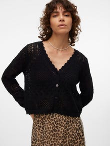 Vero Moda VMAMALFI Knit Cardigan -Black - 10302954