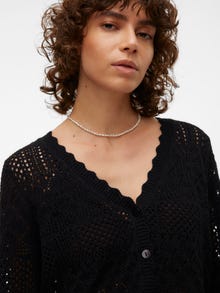 Vero Moda VMAMALFI Knit Cardigan -Black - 10302954