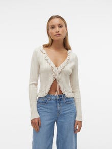 Vero Moda VMPROVENCE Gebreid vest -Birch - 10302967