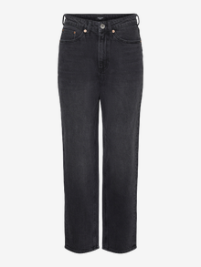 Vero Moda VMTESSA Hohe Taille Hohe Taille Jeans -Black Denim - 10302983
