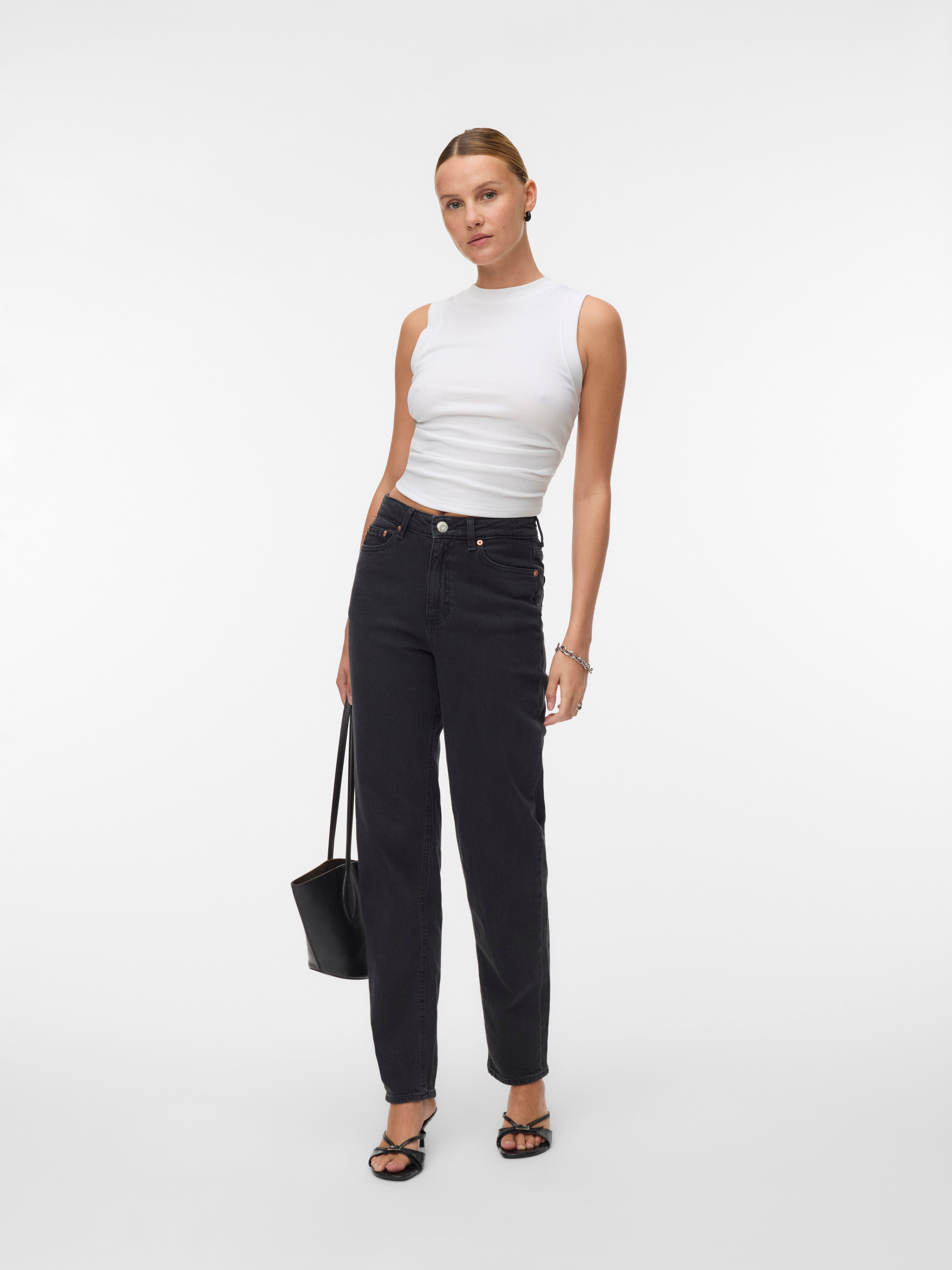 VERO MODA dame jeans VMTESSA - Carafe WASHED