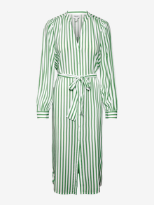 Vero Moda VMTHYRA Lång klänning -Bright White - 10302985