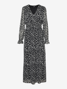Vero Moda VMHOLLY Long dress -Black - 10302999