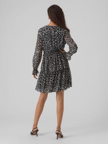 Vero Moda VMHOLLY Kort kjole -Black - 10303004