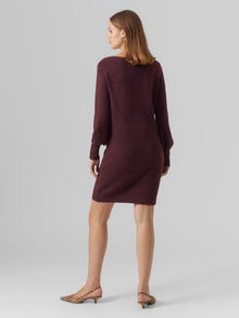 Vero Moda VMSIMONE Short dress -Winetasting - 10303005