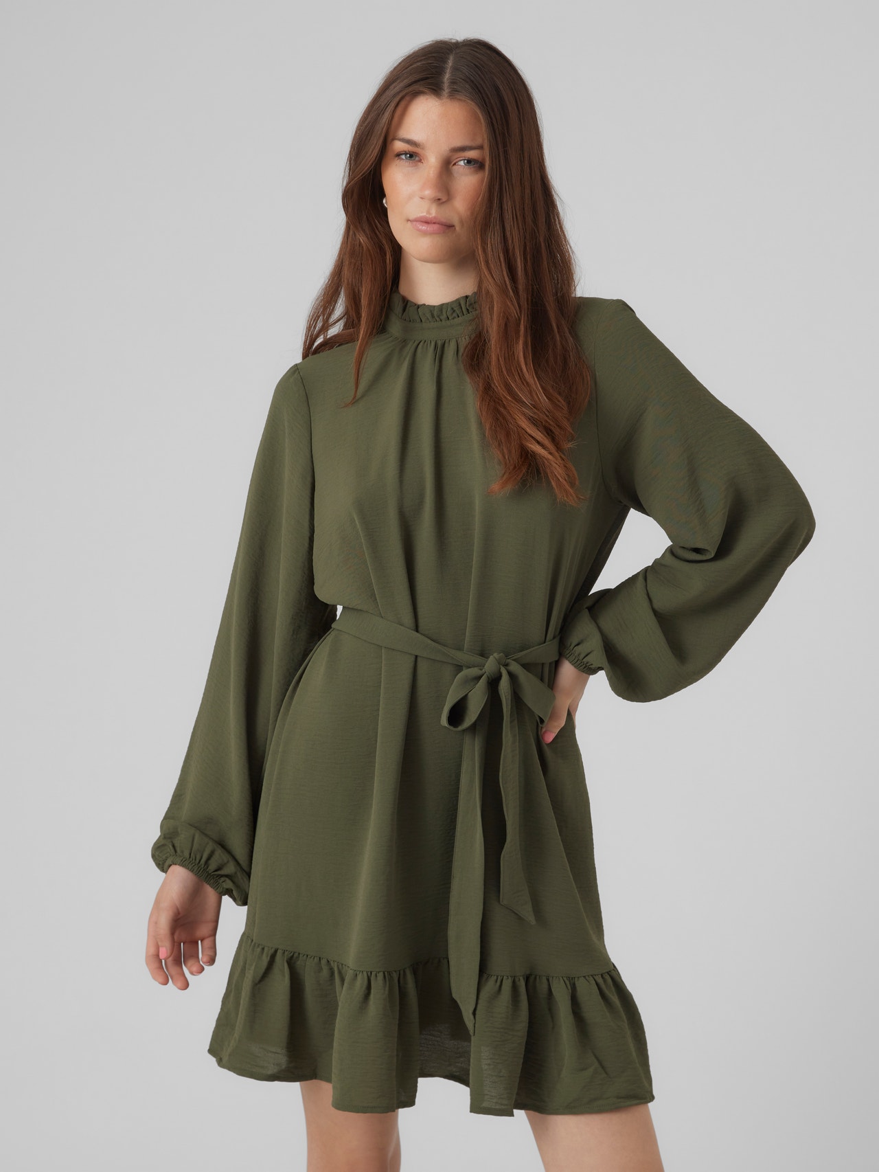 Vero Moda VMSNORA Krótka sukienka -Duffel Bag - 10303026
