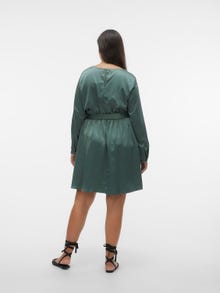 Vero Moda VMCMERLE Kort kjole -Dark Forest - 10303146