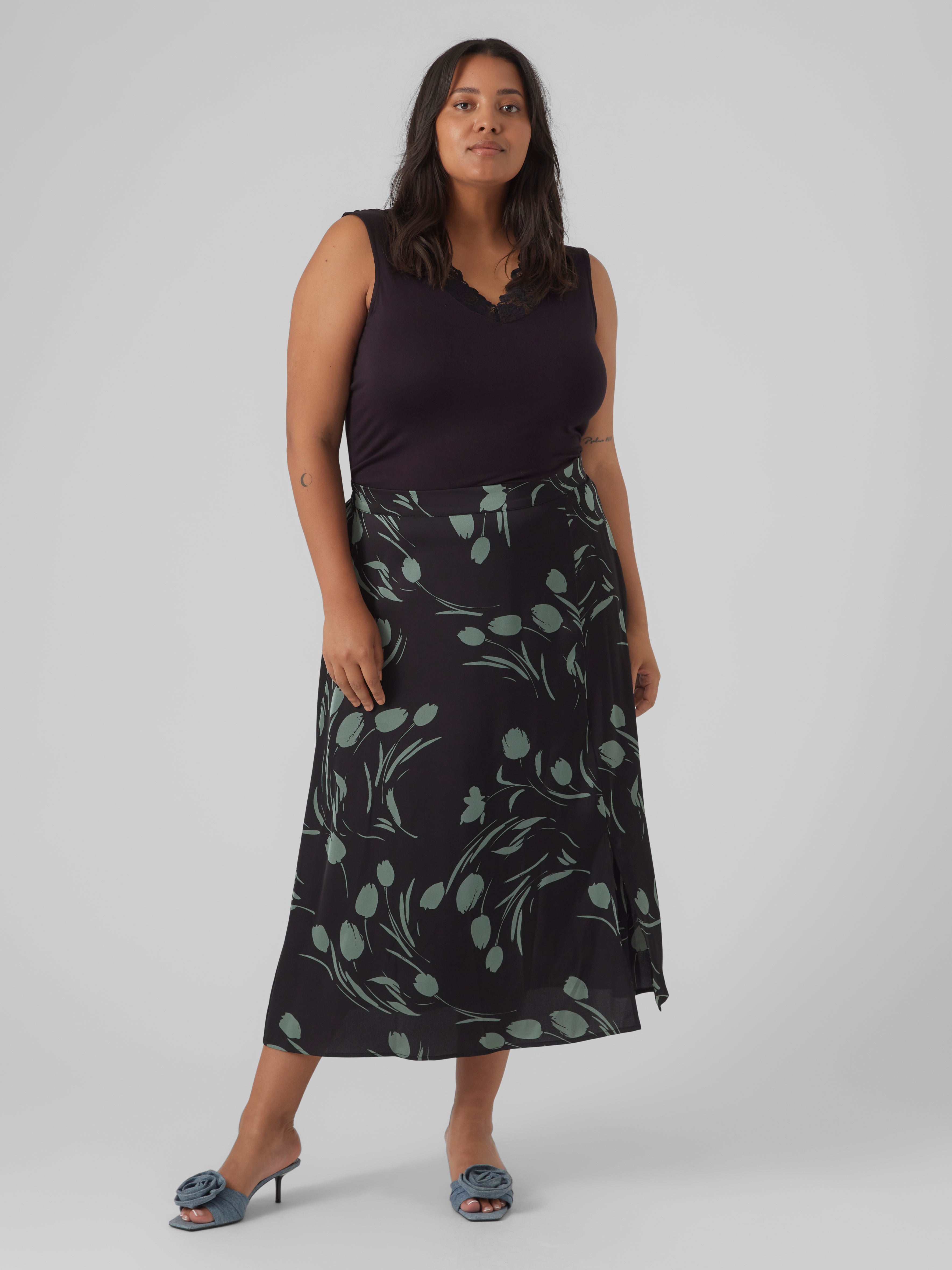 Midi skirt vero clearance moda