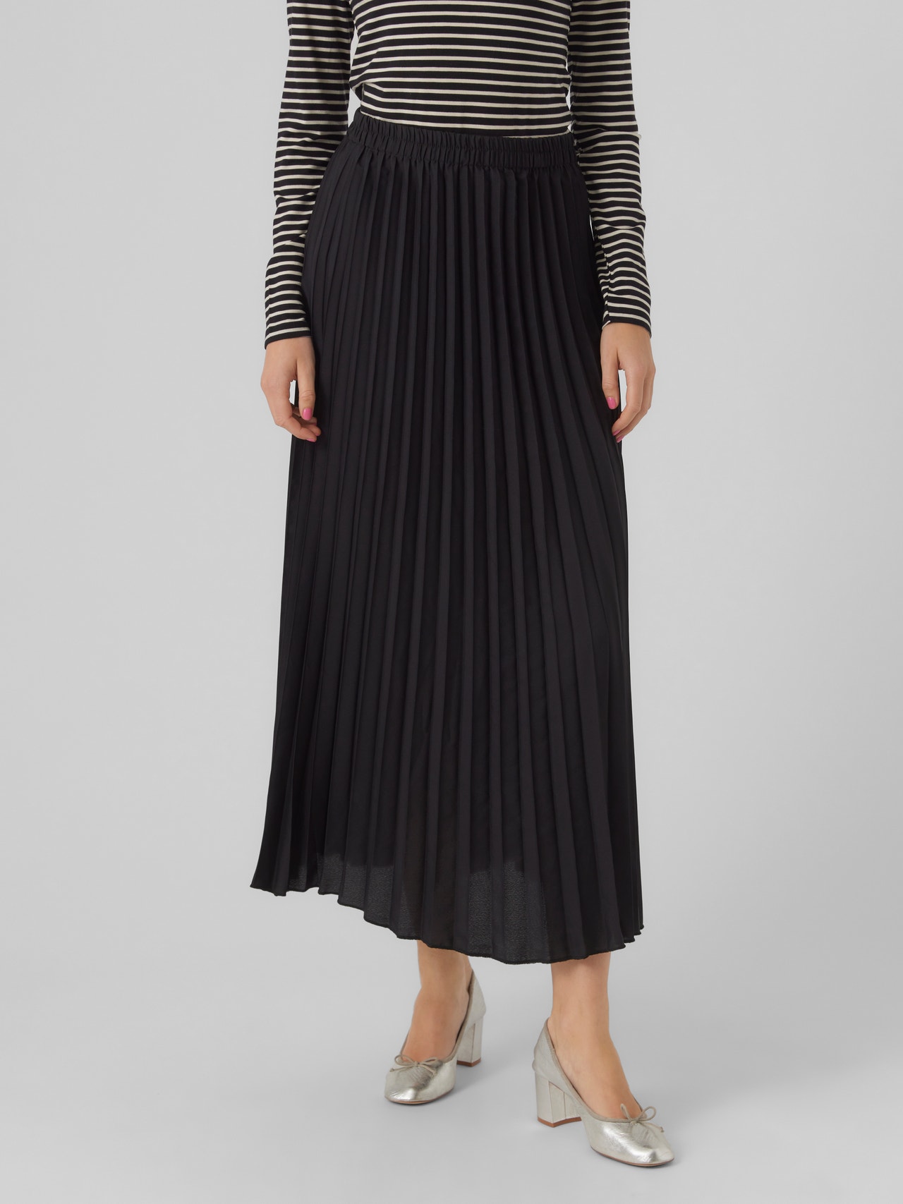 Vero Moda VMSOMA Long skirt -Black - 10303169