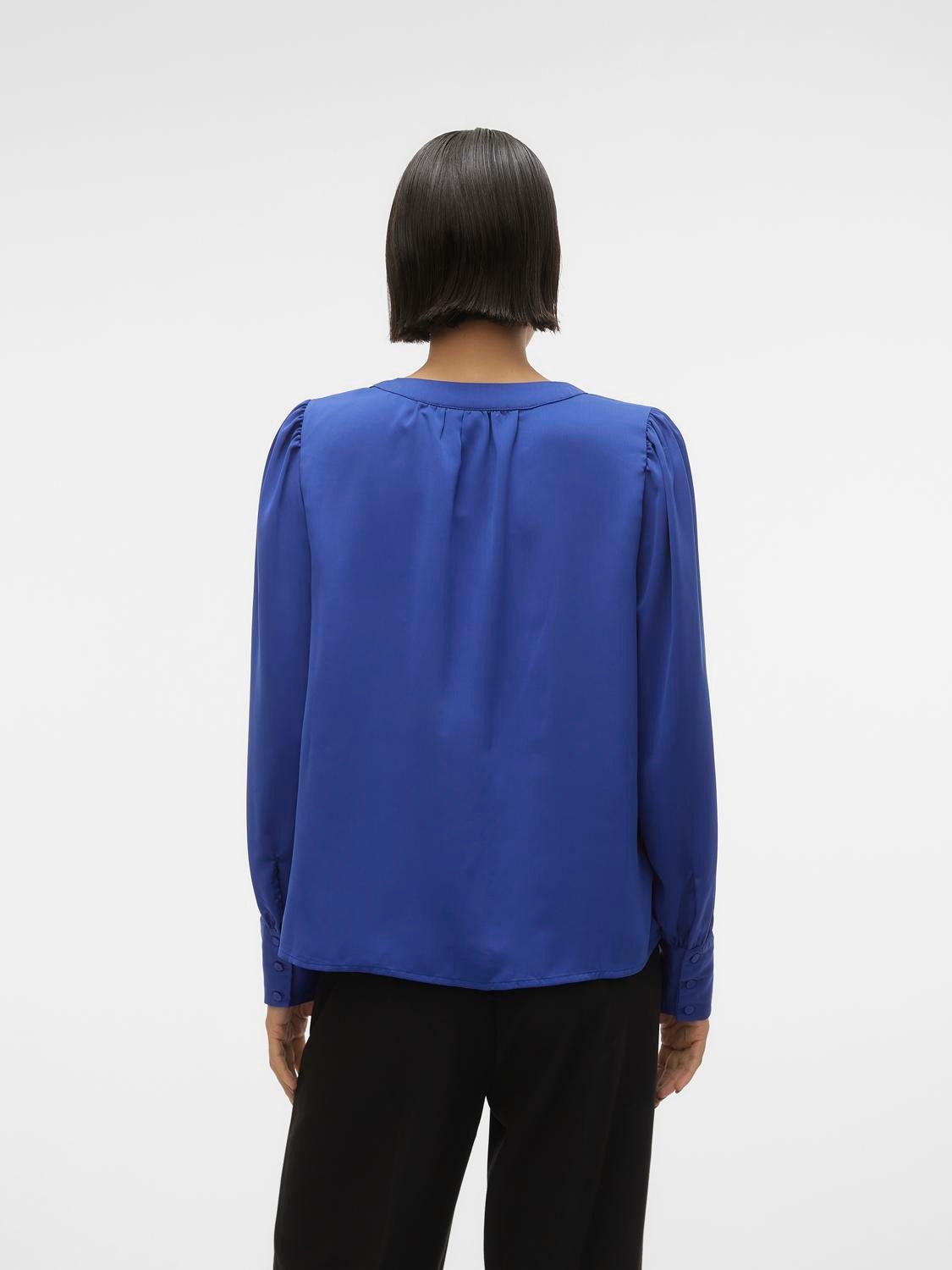 Vero Moda VMGISANA Overhemd -Mazarine Blue - 10303170