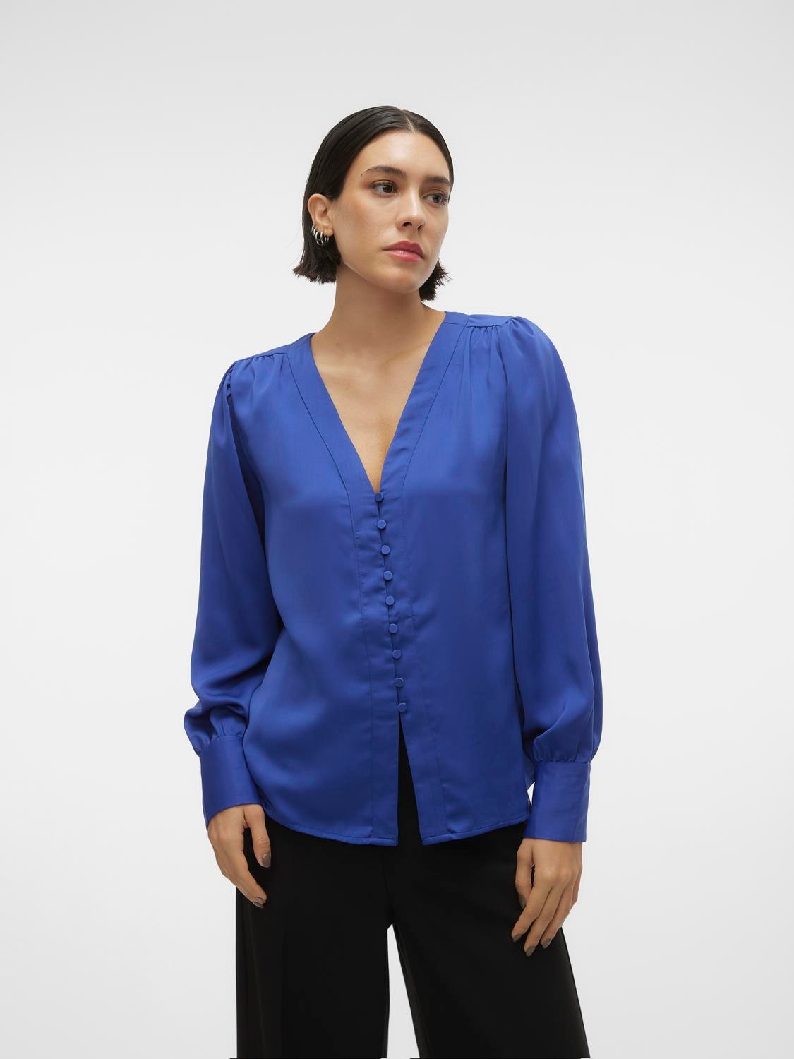 Vero Moda VMGISANA Camicie -Mazarine Blue - 10303170