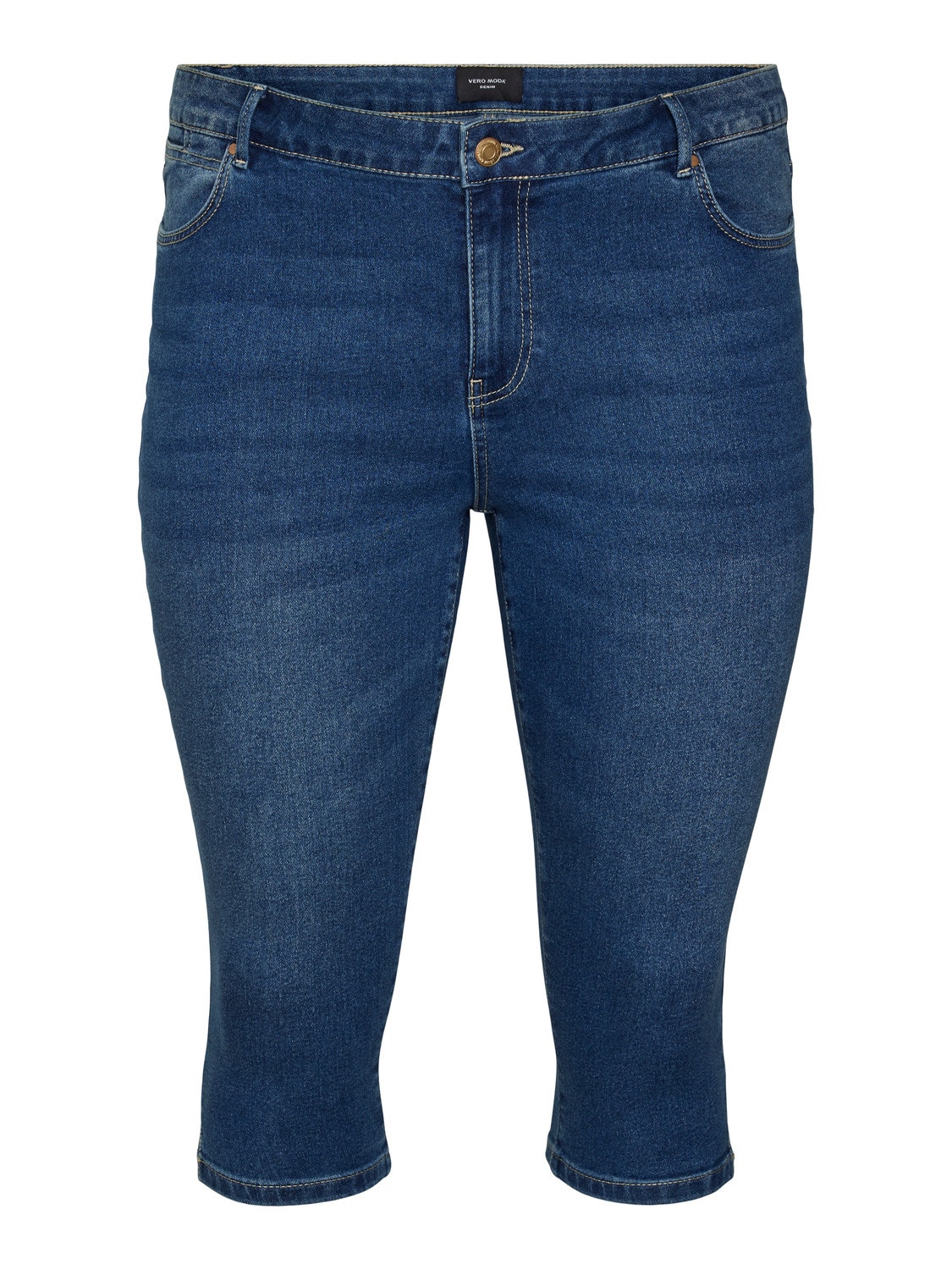 Vero Moda VMCJUNE Mid rise Slim Fit Jeans -Medium Blue Denim - 10303171