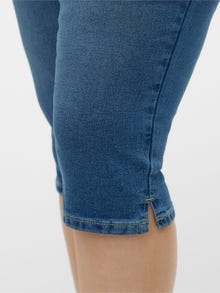 Vero Moda VMCJUNE Mid rise Slim Fit Jeans -Medium Blue Denim - 10303171
