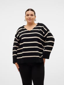 Vero Moda VMCSABA Sweter -Black - 10303180