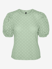 Vero Moda VMFLOWER Top -Bok Choy - 10303193