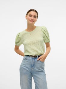 Vero Moda VMFLOWER Top -Bok Choy - 10303193