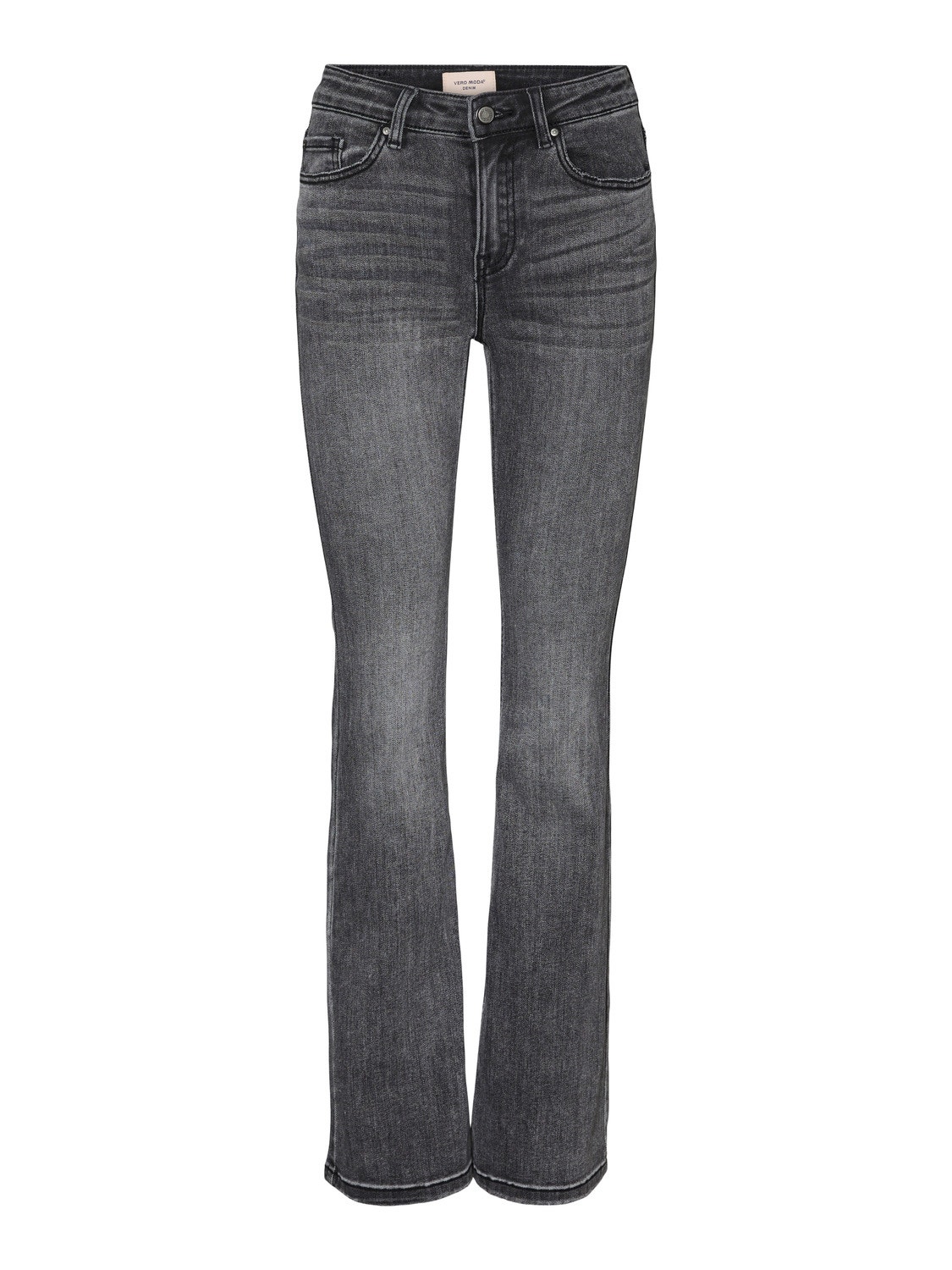 Vero Moda VMFLASH Krój flared Jeans -Medium Grey Denim - 10303196
