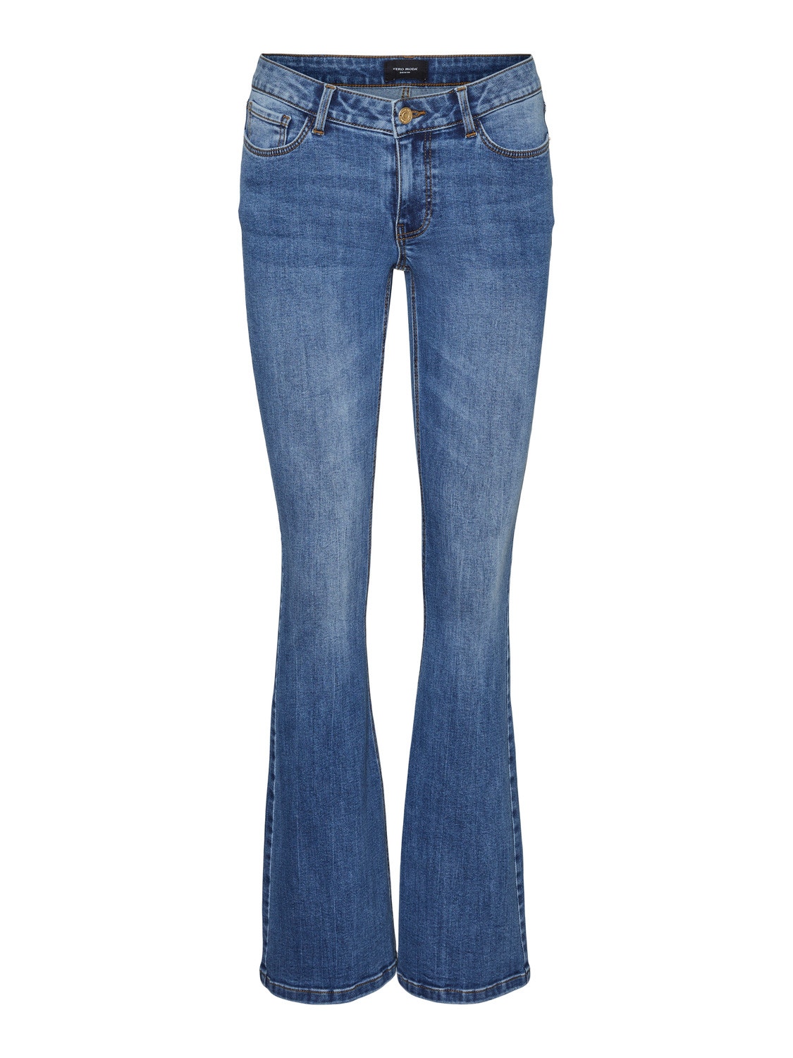 Vero Moda VMSIGI Flared fit Jeans -Medium Blue Denim - 10303205