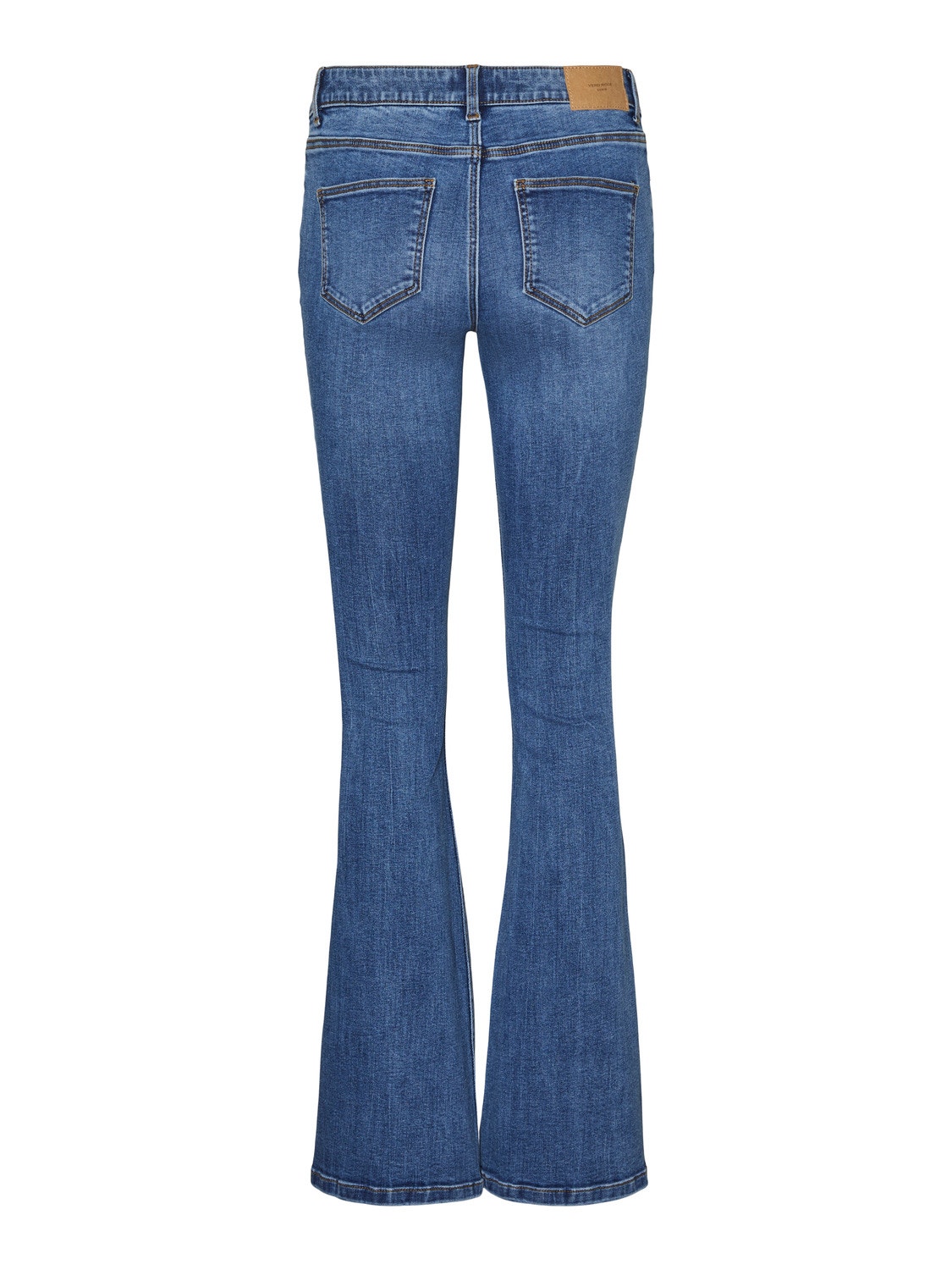 Vero Moda VMSIGI Taille basse Flared Fit Jeans -Medium Blue Denim - 10303205