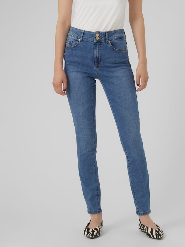 Vero Moda VMSOPHIA HÃ¸j talje Flared fit Jeans - 10303208