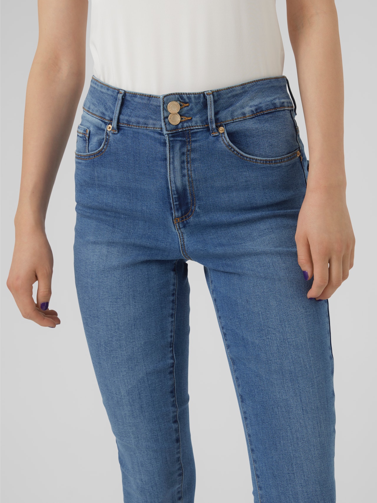 Vero High Jeans | VMSOPHIA Moda® Medium rise Blue |