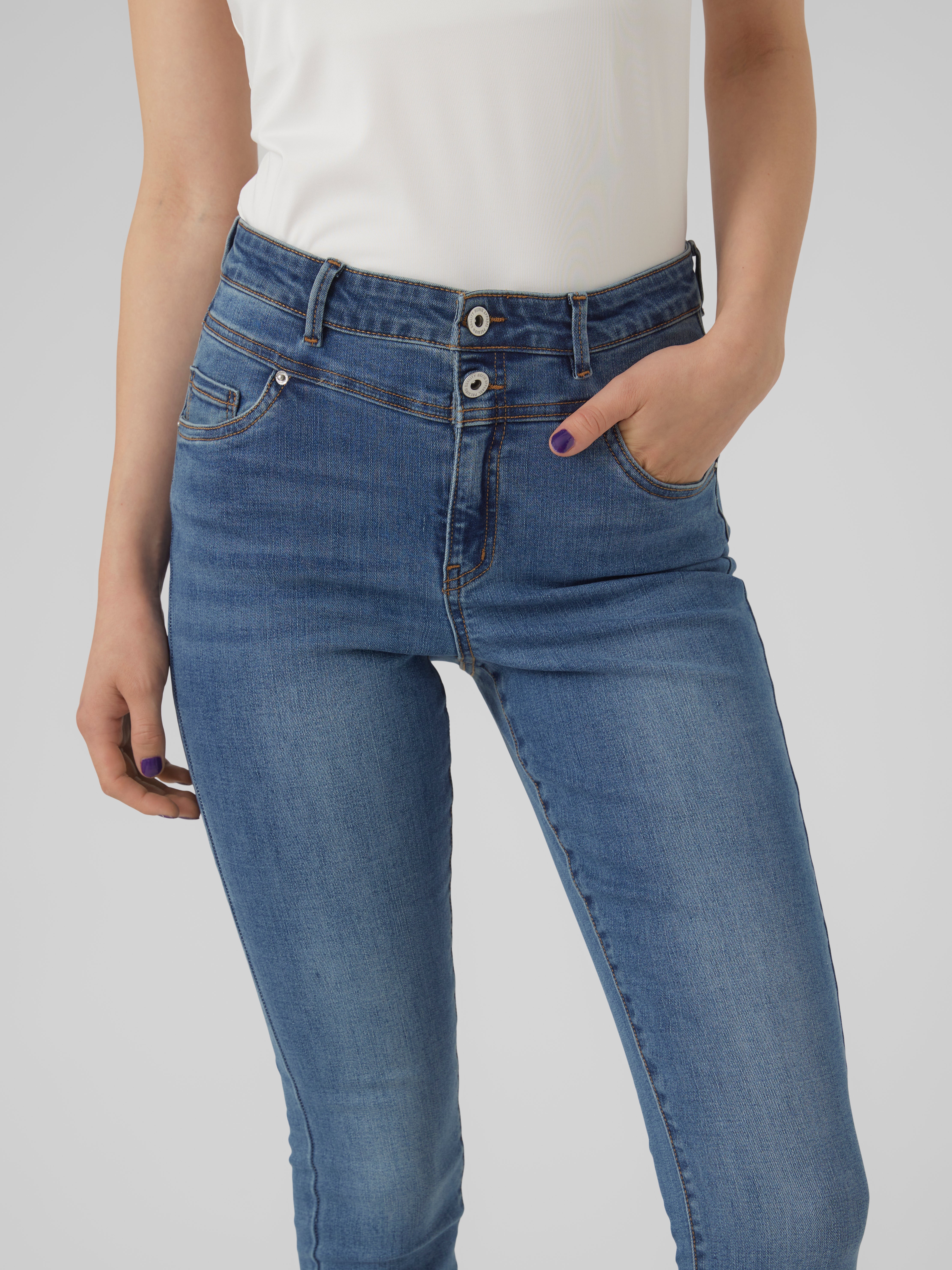 vmsophia-h-g-midja-skinny-fit-jeans-mellanbl-vero-moda