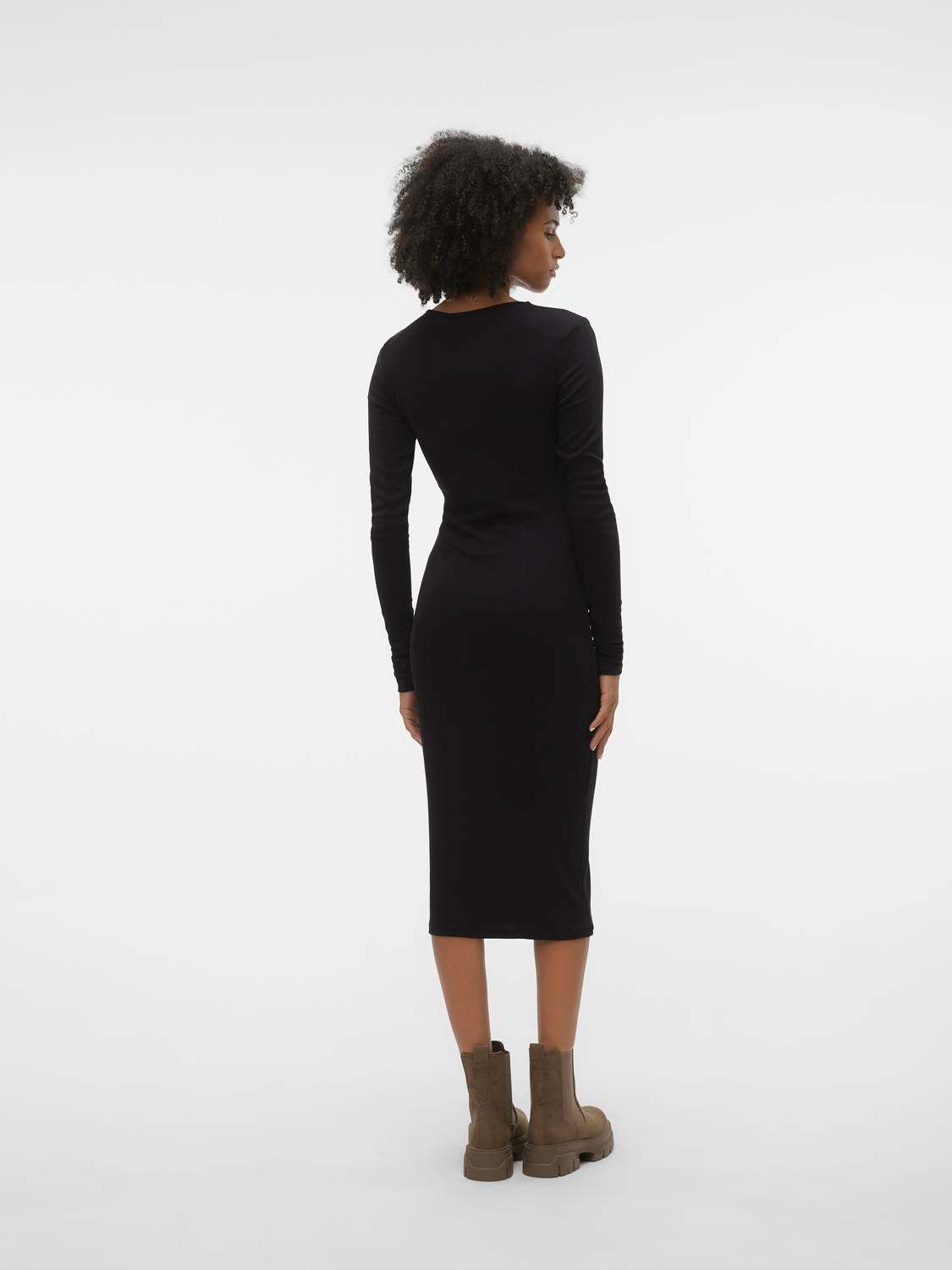 Robe longue Slim Fit Col rond Petite with 30 discount Vero Moda