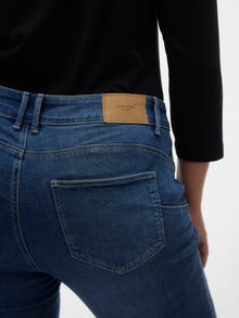 Vero Moda VMCSELA Mid rise Slim Fit Jeans -Medium Blue Denim - 10303294