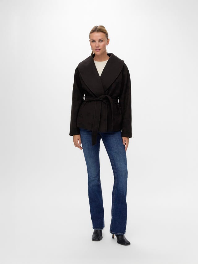 Vero Moda VMANNE BERGEN - Giacca leggera - black/nero Vero Moda VMANNE BERGEN - Giacca leggera - black/nero