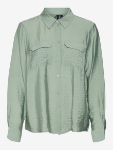 Vero Moda VMJOSIE Skjorta -Hedge Green - 10303397