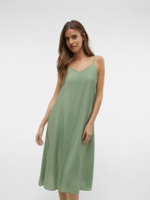 Vero Moda VMJOSIE Midi dress -Hedge Green - 10303398