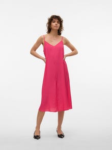 Vero Moda VMJOSIE Midi dress -Raspberry Sorbet - 10303398