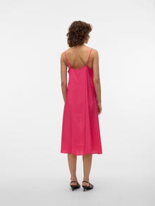 Vero Moda VMJOSIE Midi dress -Raspberry Sorbet - 10303398