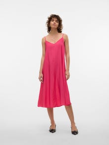 Vero Moda VMJOSIE Midi dress -Raspberry Sorbet - 10303398