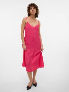 Vero Moda VMJOSIE Midi dress -Raspberry Sorbet - 10303398