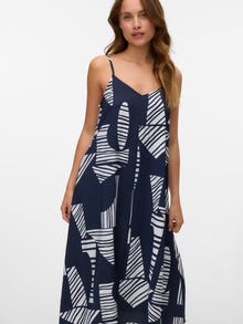 Vero Moda VMJOSIE Midi suknelė -Navy Blazer - 10303398