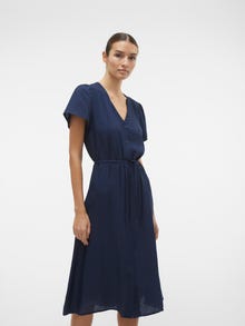 Vero Moda VMJOSIE Midiklänning -Navy Blazer - 10303401