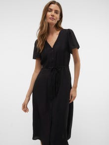Vero Moda VMJOSIE Midi-jurk -Black - 10303401