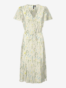Vero Moda VMJOSIE Vestito midi -Birch - 10303401