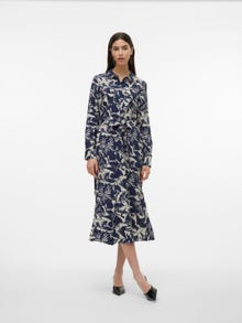 Vero Moda VMJOSIE Midi dress -Navy Blazer - 10303404