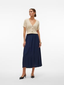 Vero Moda VMJOSIE Lång kjol -Navy Blazer - 10303407